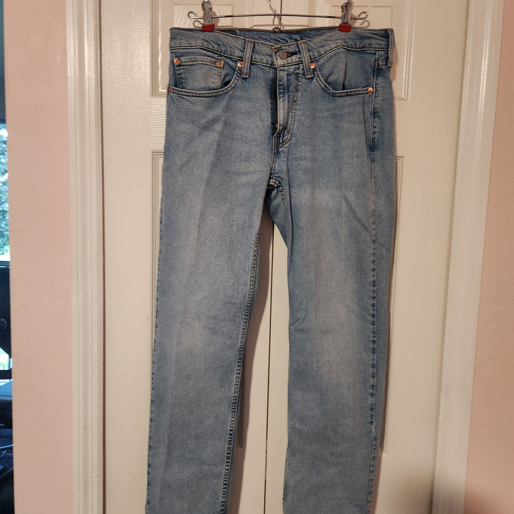 Levi's Men's Classic Light Blue Straight Jeans